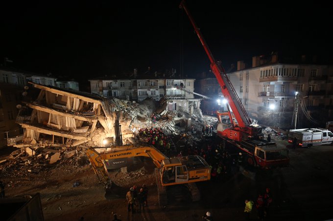 Ermenistan'dan Türkiye'ye taziye mesajı